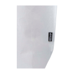 Bolsa tote plástico reciclado laminada doble impermeable 18L 150g/m2 color blanco vista detalle 1
