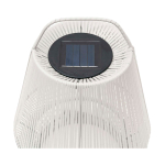 Pantalla portátil de plástico reciclado para lámpara Originalhome color gris claro vista detalle 1