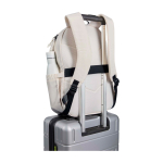 Mochila para portátil ecológica repelente al agua PC 15,6” y 18L color arena segunda vista