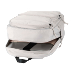 Mochila para portátil ecológica repelente al agua PC 15,6” y 18L color arena tercera vista