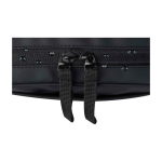 Bolsa organizadora de accesorios tecnológicos con cremallera 1l color negro vista detalle 1