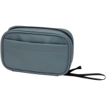 Bolsa organizadora de accesorios tecnológicos con cremallera 1l color azul bondi