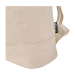 Mochila enrollable hidrófuga con funda portátil 14” 16L color arena vista detalle 1