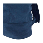 Mochila enrollable hidrófuga con funda portátil 14” 16L color azul marino vista detalle 1