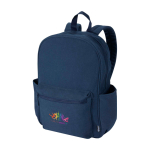 Mochila urbana hidrófuga con compartimento portátil 15,6” y 16L color azul marino