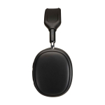 Auriculares inalámbricos Bluetooth 6.0 con micrófono, 12h color negro vista lateral