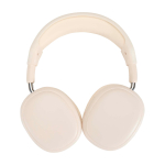 Auriculares inalámbricos Bluetooth 6.0 con micrófono, 12h color blanco segunda vista frontal