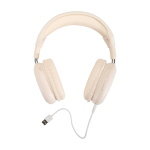 Auriculares inalámbricos Bluetooth 6.0 con micrófono, 12h color blanco segunda vista