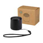 Altavoz Bluetooth compacto custom made con carga USB-C 3W color negro