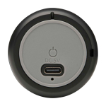 Altavoz Bluetooth compacto custom made con carga USB-C 3W color negro vista detalle 1