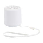 Altavoz Bluetooth compacto custom made con carga USB-C 3W color blanco segunda vista