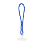 Pulsera para smartphone con correa ajustable e inserto para funda color azul real segunda vista frontal