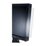 Tablero lateral para monitor ideal para poner las notas visibles color transparente segunda vista