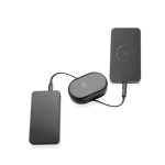 Juego ecológico de cables de carga retráctiles con varias salidas 60W color negro cuarta vista