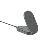 Cargador ecológico plegable 3 en 1 compacto con entrada USB-C 25W color gris segunda vista