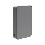 Powerbank magnética e inalámbrica de 25W con USB-C 10.000 mAh color gris