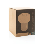 Lámpara ecológica con altavoz portátil y BT 5.3 10W 2.000 mAh color negro segunda vista con caja