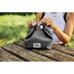 Bolsa térmica enrollable hermética y ecológica Black & Blum 6.7L color negro