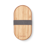 Set de fiambreras herméticas con tapa tabla Black & Blum 1L color gris octava vista