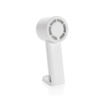 Ventilador portátil ecológico con batería recargable 2W 1.200 mAh color blanco