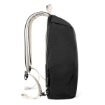 Mochila con cremallera convertible antirrobo y capacidad 22L 16” color gris cuarta vista