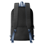 Mochila con cremallera convertible antirrobo y capacidad 22L 16” color azul marino sexta vista