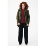 Chaqueta impermeable acolchada unisex modern fit 95 g/m² Iqoniq Thelon color caqui