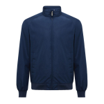 Chaqueta unisex medium fit con cremallera y forro 95 g/m² Iqoniq Odin color azul marino