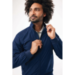 Chaqueta unisex medium fit con cremallera y forro 95 g/m² Iqoniq Odin color azul marino
