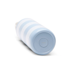 Botella térmica antigoteo con diseño de playa y asa 600ml color azul claro cuarta vista