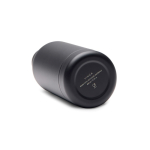 Botella térmica de acero inoxidable reciclado con cuerda 400ml color negro quinta vista