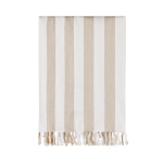 Toalla hammam familiar de algodón reciclado 200 g/m² 180×180 cm color beige