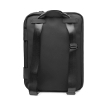 Mochila convertible 2 en 1 de poliéster reciclado para portátil 15” color negro cuarta vista