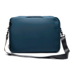 Mochila convertible 2 en 1 de poliéster reciclado para portátil 15” color azul marino tercera vista