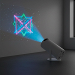 Proyector con conectividad Bluetooth y WiFi, 3W quinta vista