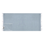 Mochila de cuerdas con pareo plegable en algodón reciclado 170g/m² segunda vista