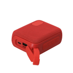 Pequeño altavoz estéreo portátil con asa de transporte 5W tercera vista