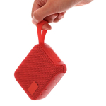 Pequeño altavoz estéreo portátil con asa de transporte 5W cuarta vista