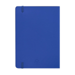 Libreta con tapa flexible de piel sintética reciclada hojas a rayas A5 tercera vista