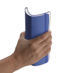 Libreta con tapa flexible de piel sintética reciclada hojas a rayas A5 quinta vista