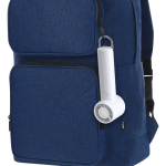 Ventilador portátil con mosquetón soporte y 3 velocidades tercera vista