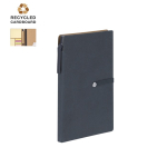 Bloc de notas con hojas para apuntes, notas adhesivas y bolígrafo A6