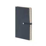 Bloc de notas con hojas para apuntes, notas adhesivas y bolígrafo A6 segunda vista