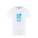 Camiseta de algodón infantil unisex manga corta 150g/m² vista principal