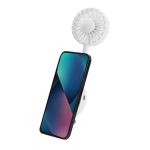 Ventilador multiposición 360° con imán para sujeción del móvil segunda vista