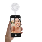 Ventilador multiposición 360° con imán para sujeción del móvil séptima vista