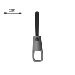 Cable de carga y datos USB-C 60W con mosquetón plástico