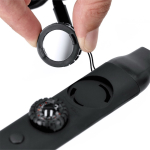 Silbato de supervivencia 6 en 1 con linterna LED y cordón quinta vista