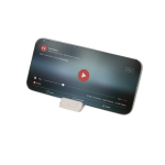 Llavero soporte de caña de trigo con moneda para carro segunda vista