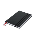 Libreta de tapa rígida con 3 marcapáginas y hojas a rayas A5 segunda vista